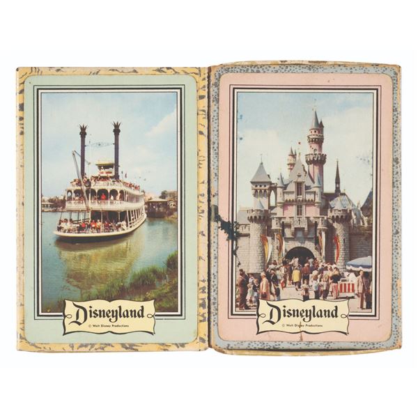 A Pair of Disneyland Bridge Card Sets.