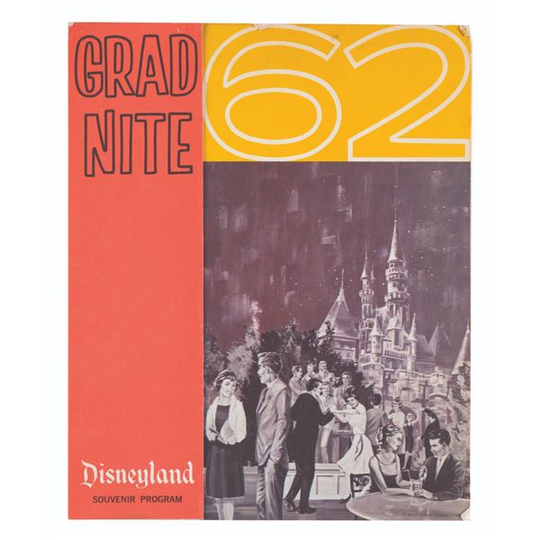 A Grad Nite '62 Souvenir Program.