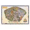 Image 1 : A Disneyland 50th Map Signed by Bob Gurr.