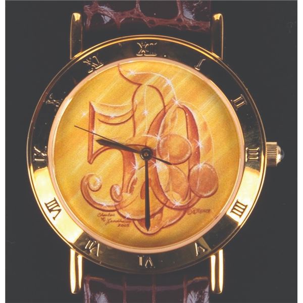 A Disneyland 50th Anniversary Watch.