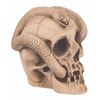 Image 2 : A Large Randotti Glow-In-The-Dark Skull with Snake.