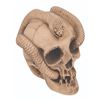 Image 7 : A Large Randotti Glow-In-The-Dark Skull with Snake.