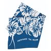 Image 2 : An Enchanted Tiki Room Blue Fabric Segment.