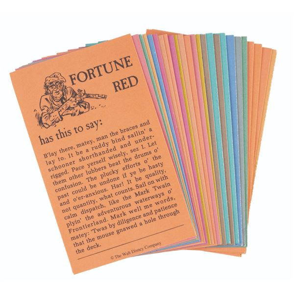 Complete Pirates of the Caribbean Fortune Red Card Set.