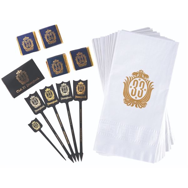 A Collection of Club 33 Ephemera.