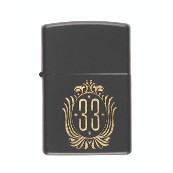 A  Zippo Club 33 Windproof Pocket Lighter.