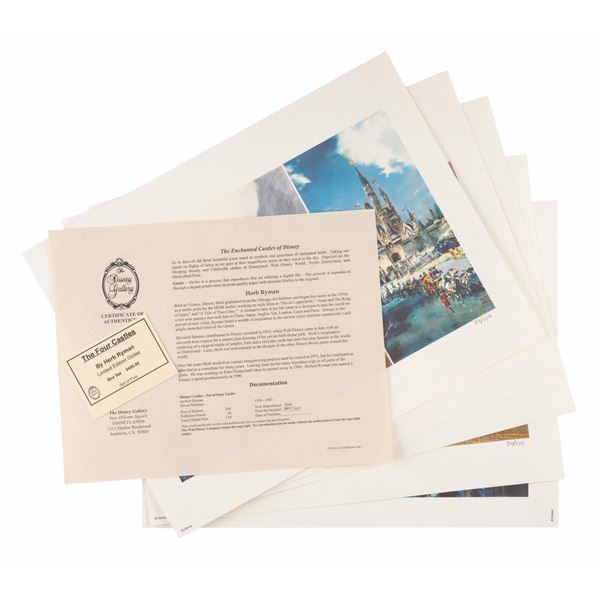 A Herb Ryman "The Four Castles" Giclee Boxed Set.