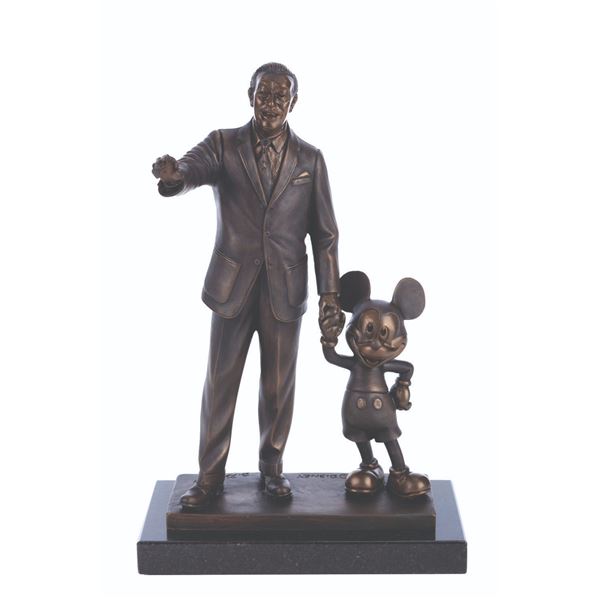 A  Dreams Never End  Bronze Partners Figurine.