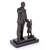Image 3 : A "Dreams Never End" Bronze Partners Figurine.