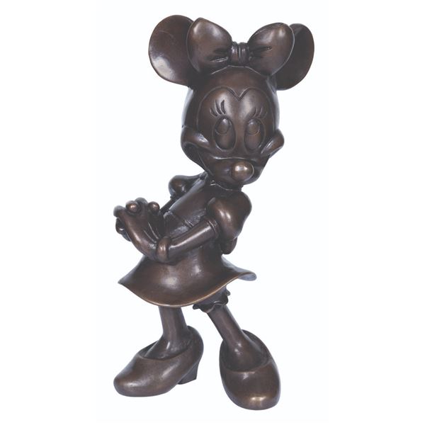 A Disneyana Limited Edition Minnie Mouse Bronze.