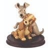 Image 1 : A Lady and The Tramp Big Figurine.