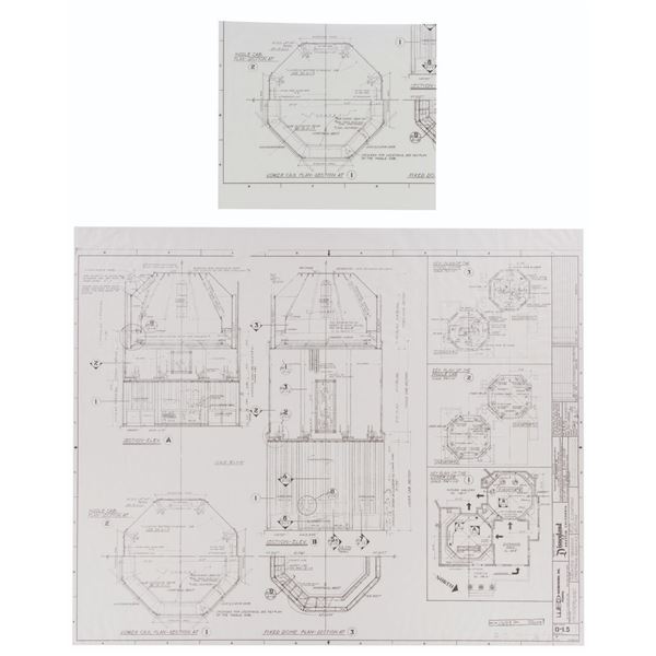 A Haunted Mansion Stretching Room Blueprint.