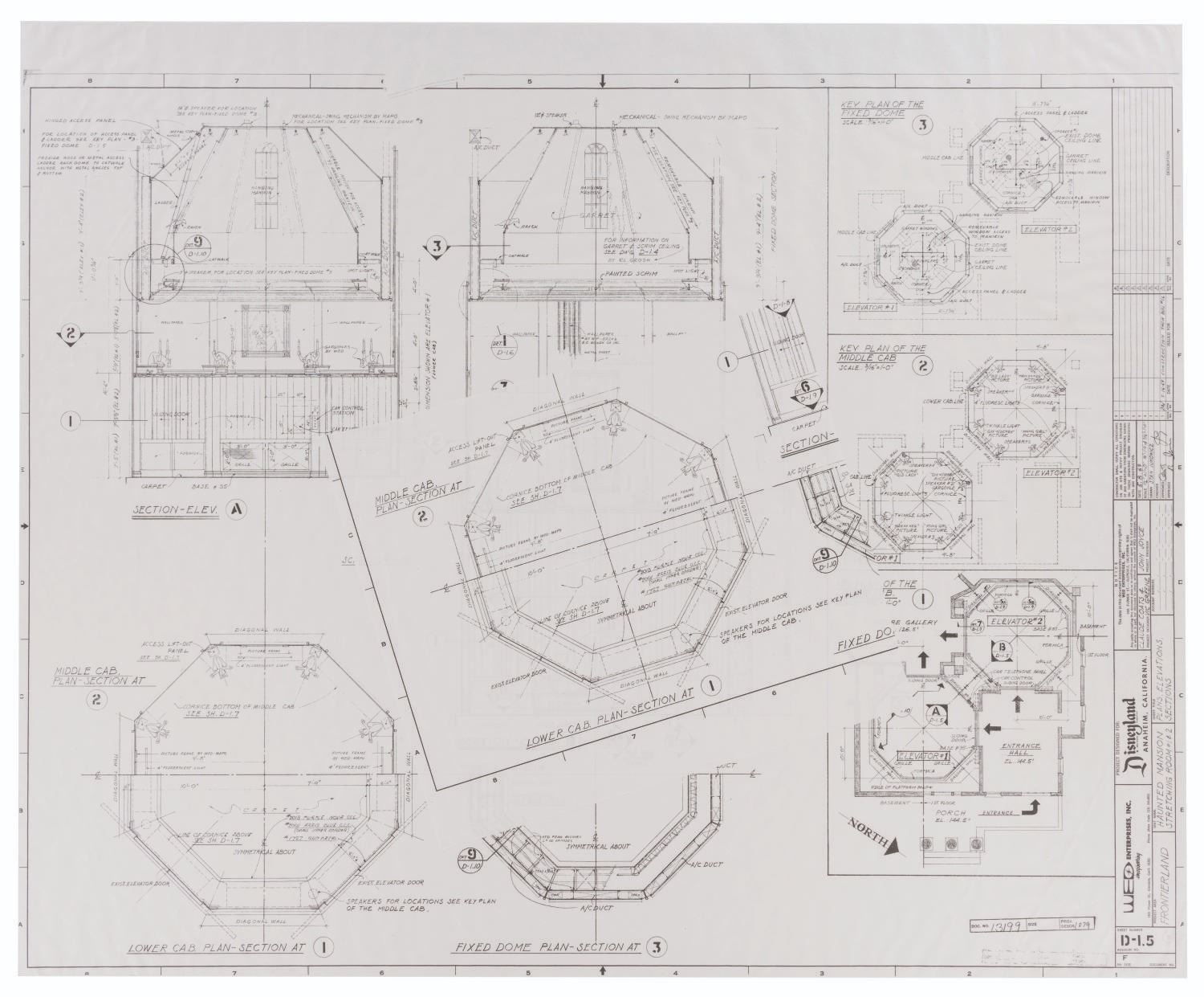 A Haunted Mansion Stretching Room Blueprint Van Eaton Galleries a-haunted-mansion-stretching-room-blueprint-van-eaton-galleries