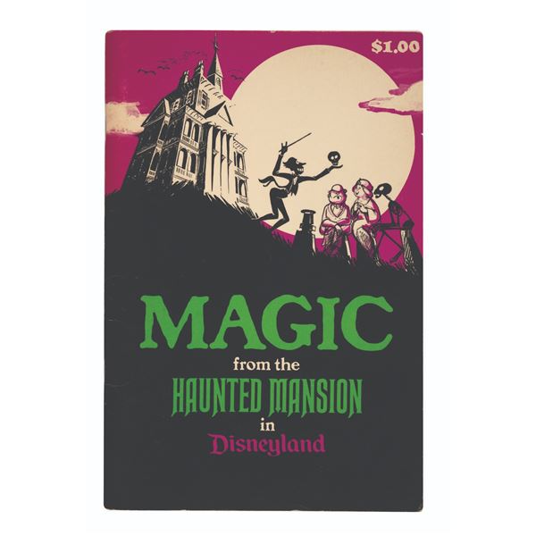 A "Magic from the Haunted Mansion in Disneyland" Book.