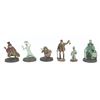 Image 2 : Disneyland 50th Anniversary Haunted Mansion Pewter Set.