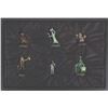 Image 4 : Disneyland 50th Anniversary Haunted Mansion Pewter Set.