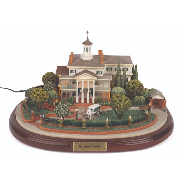 An Olszewski Haunted Mansion Model.