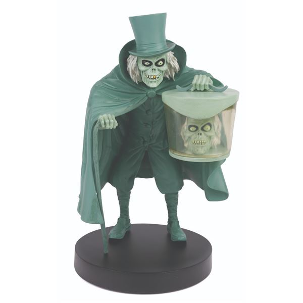 Haunted Mansion Hatbox Ghost Figure.