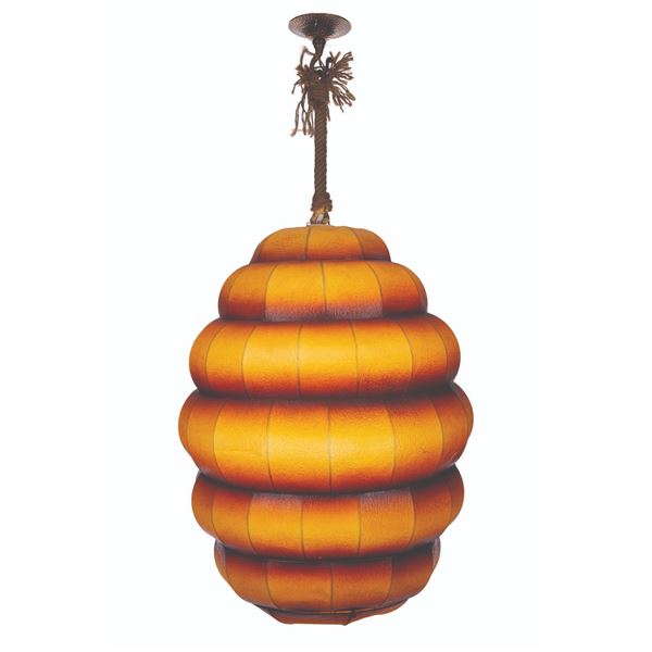 A Rare Large Pooh Corner Beehive Lamp.