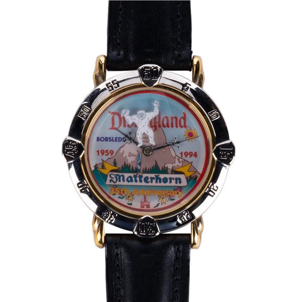 A Matterhorn Bobsleds 35th Anniversary Watch.