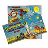 Image 1 : An Original Tomorrowland "Rocket to the Moon" Game.