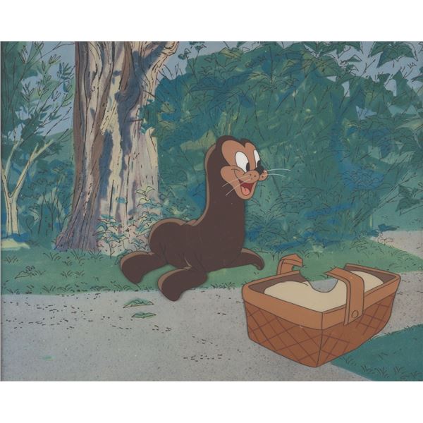 An Original "Mickey and the Seal" Production Cel.