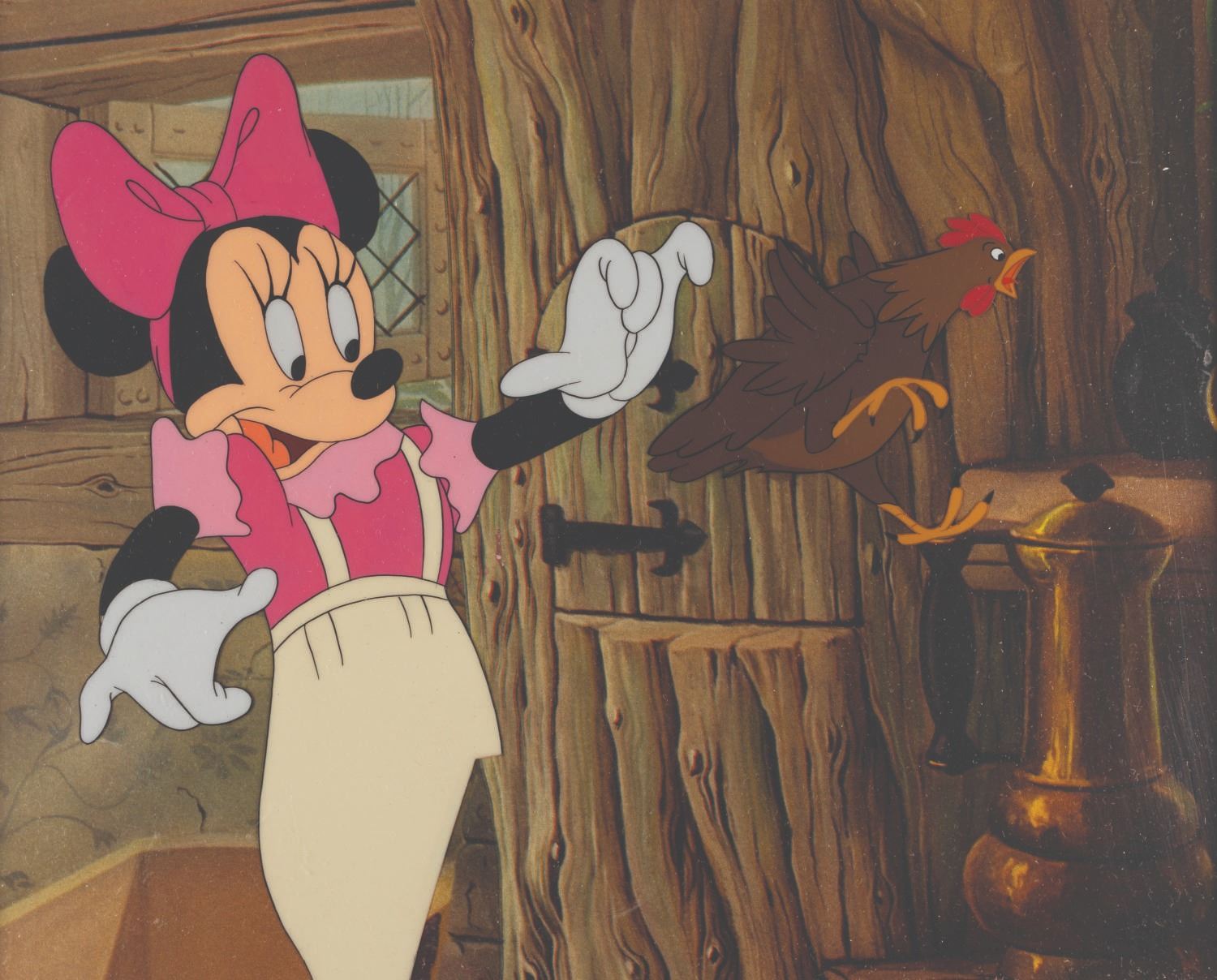 Orginal Mini Mouse An Original Production Cel of Minnie Mouse.