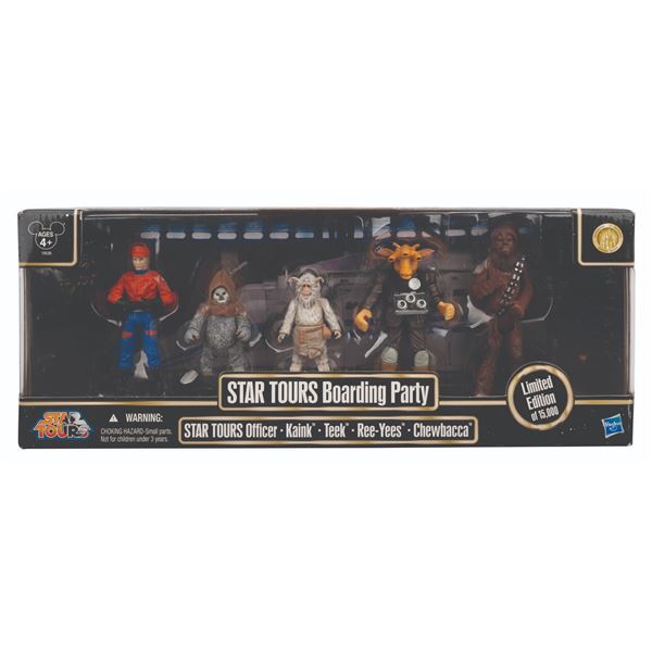 A Star Tours Boarding Party Action Figure Set.