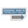 Image 1 : A Cosmic Ray's Starlight Cafe Directional Sign.