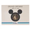 Image 3 : A Tokyo Disneyland Grand Opening Coin & Letter.