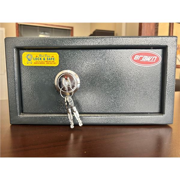 BRAWN SECURITY SAFE WITH CROSS KEY