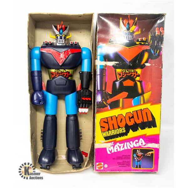 1976 MATTEL SHOGUN WARRIORS 23   MAZINGA  IN BO