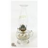 Image 1 : ANTIQUE OIL LAMP- 13"