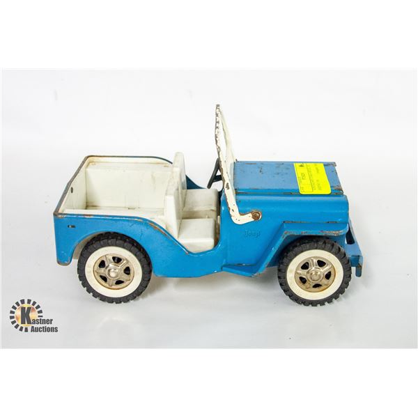 VINTAGE 60'S TONKA METAL 10  JEEP NO. 516