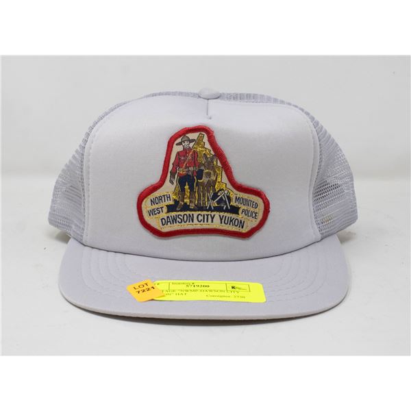 VINTAGE "NWMP-DAWSON CITY YUKON" HAT