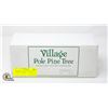 Image 1 : DEPT. 56- "VILLAGE POLE PINE TREE- 8"- #5528-0