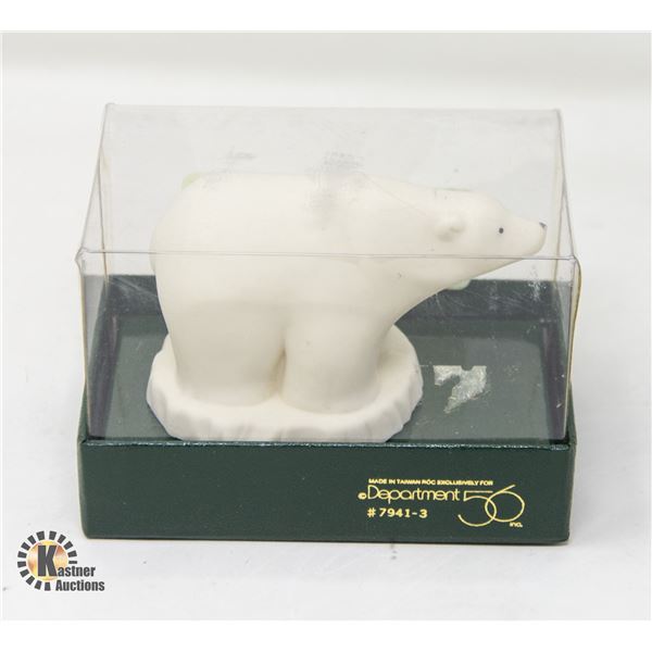 DEPT. 56- "WHITE POLAR BEAR"- #7941-3