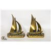 Image 1 : VINTAGE BRASS SAILBOAT NAUTICAL FIGURINE MADE IN