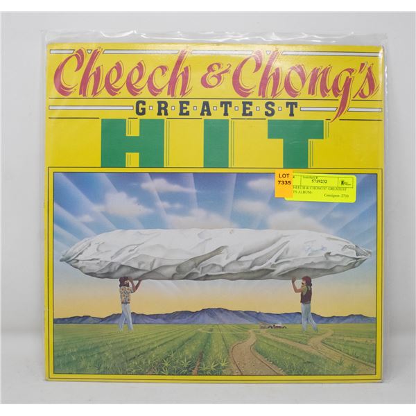  CHEECH & CHONG'S  GREATEST HITS ALBUM-