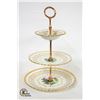 Image 1 : VINTAGE "ALPINE WHITE" 3 TIER SERVER- ENGLAND