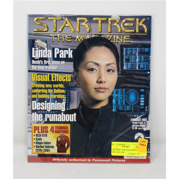 STAR TREK "THE MAGAZINE"- FEBRUARY 2002