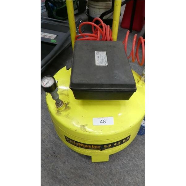 Trademaster 8 gallon air compressor