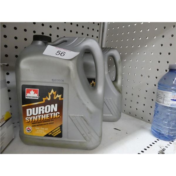 2 - 4L jugs of synthetic motor oil