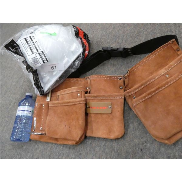 carpenters belt & masks