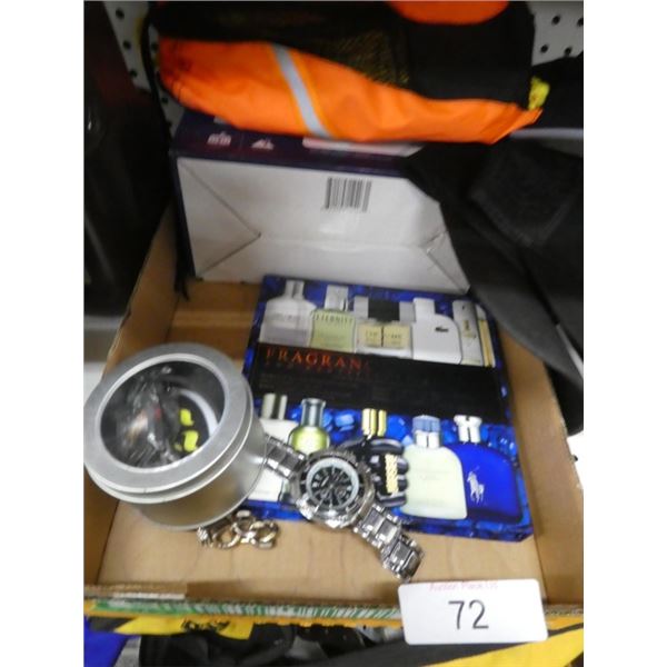 rope, portable water dispenser, fragrance