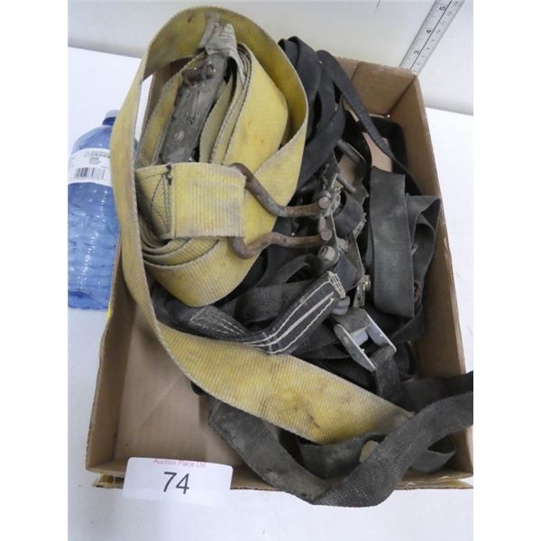 Box of ratchet straps