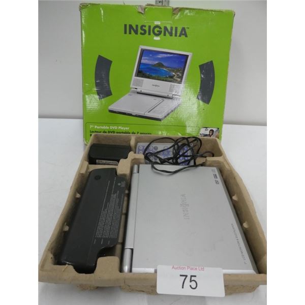 Insignia Portable 7" DVD Player