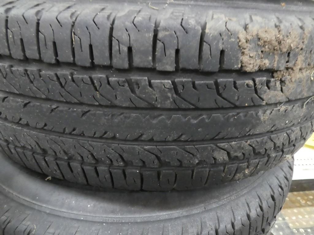 BF Goodrich P245/75R16 Tires on rims