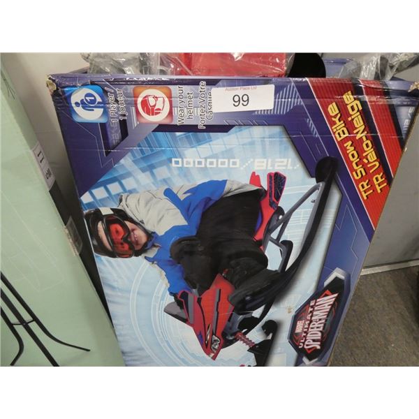 The Ultimate Spider-Man Snow Bike
