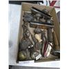 Image 1 : assorted vintage door handles, tools, etc